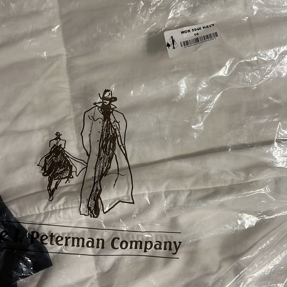 Navy J Peterman dress size 16 never worn - Picture 5 of 5